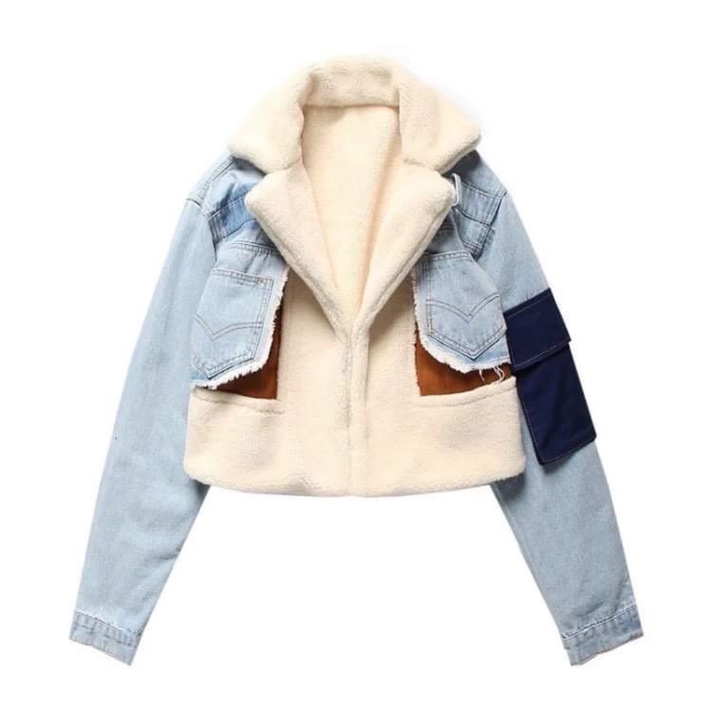 Patchwork denim Jacket